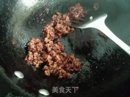 Make Sour bean horn step 7