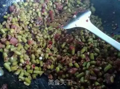Make Sour bean horn step 10