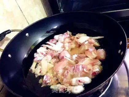 Make Spicy dry chicken step 6