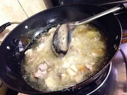 Make Spicy dry chicken step 7