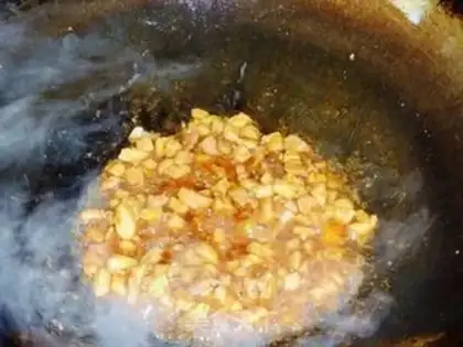 Make Bean fried meat step 5