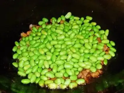 Make Bean fried meat step 6