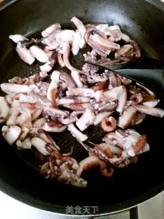 Make Steel-stealed squid shaving step 2