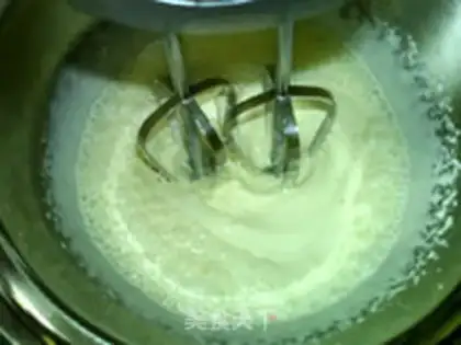 Make ♪ Waves of flowers cake ♪ step 2