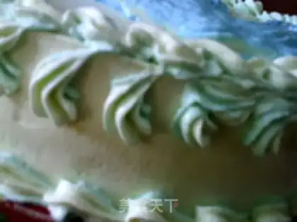 Make ♪ Waves of flowers cake ♪ step 10
