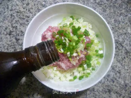 Make South milk cabbage step 1
