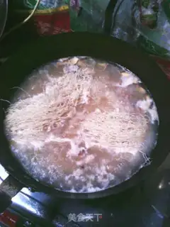 Make Flowers and silkmeal soup step 8