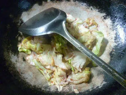 Make South milk cabbage step 6