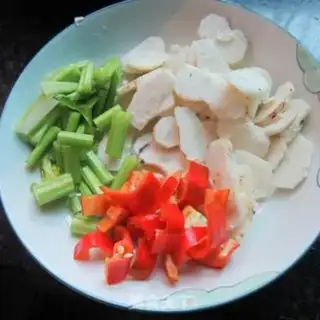 Make Celery horseshoes step 2