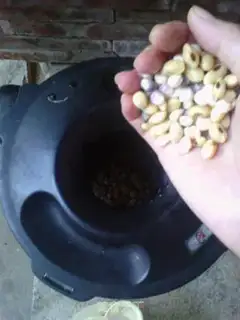 Make Mashed corn soy step 2