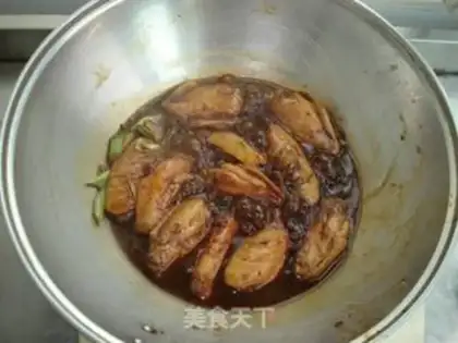 Make Red chicken wings step 4
