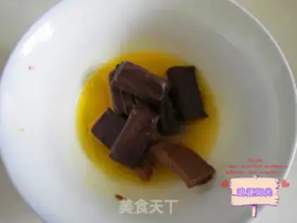 Make Chocolate marble toast step 2