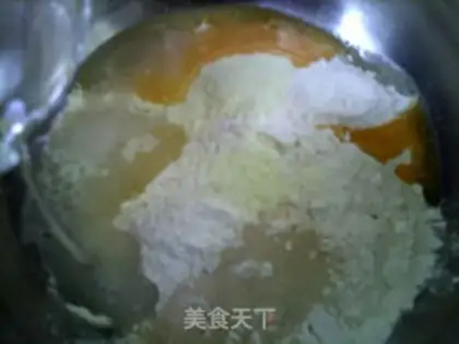Make Flower rose bread step 1