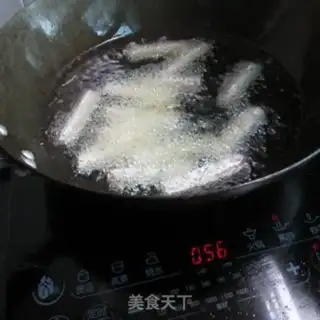 Make Sweet and spicy potato step 2