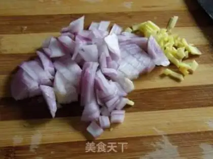 Make Potato curry chicken step 1