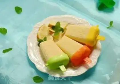 Make Mango yogurt ice step 9