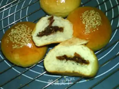 Make Flower rose bread step 15