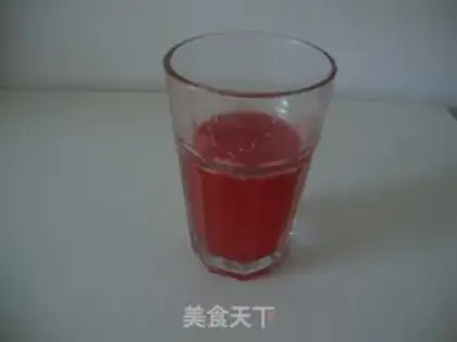 Make Little fresh watermelon juice step 2