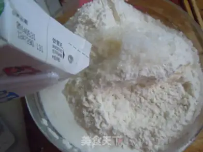 Make Sesame sugar bag step 2