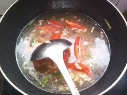 Make Sour soup fan step 6