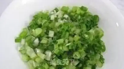 Make Ham and egg fried rice step 1