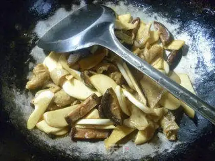 Make The mushrooms are white step 11