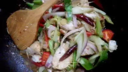 Make Dried pot fish step 7