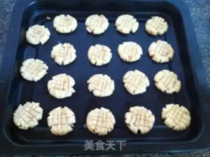 Make Peanut walnut cookies step 12