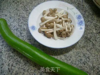 Make Crab-flavored mushrooms step 0