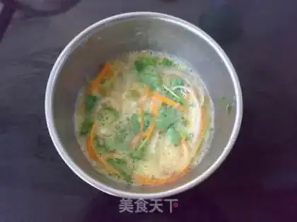 Make Onion fried eggs step 2