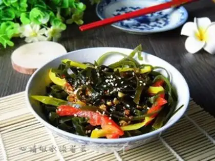 Make Spicy seaweed step 5