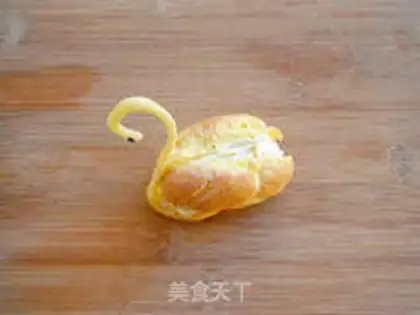 Make Swan puff step 15