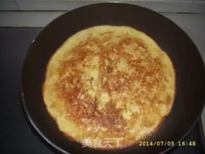 Make Plum swiss pancakes step 4