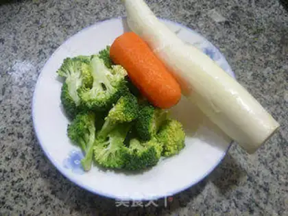 Make White broccoli step 0