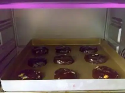 Make Red candy brownies step 8