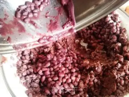 Make Bean cake step 2