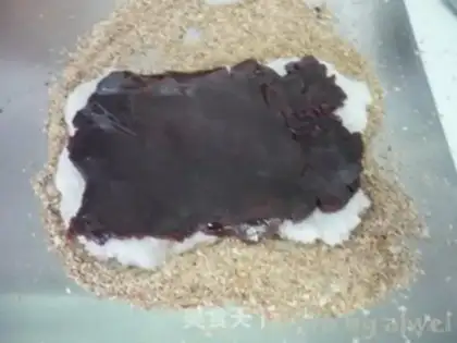 Make Rose sesame ice cream step 5