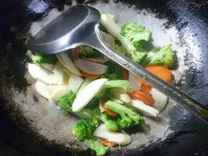 Make White broccoli step 4