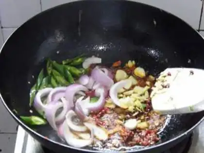 Make Spicy intestines step 8