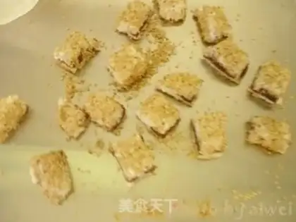 Make Rose sesame ice cream step 8