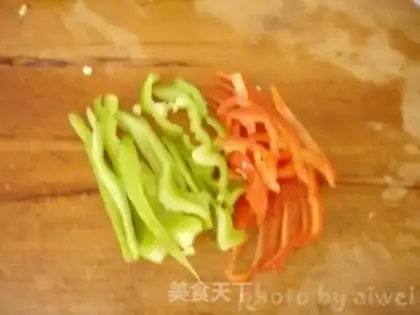 Make Shrimp sauce and tofu step 3
