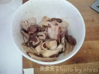 Make Shrimp-skin fan, casserole step 1