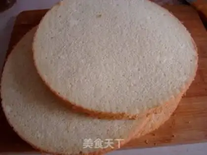Make Push the rainbow cake step 1