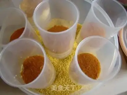 Make Push the rainbow cake step 3