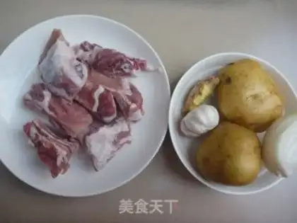 Make Potato ribs step 0