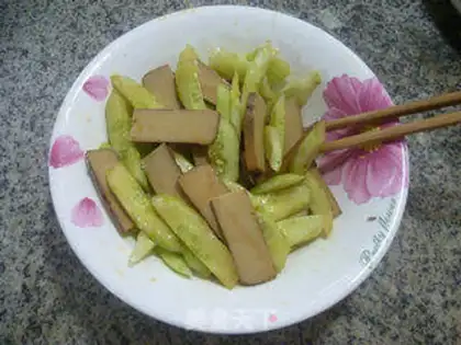 Make Egg dry cucumber step 11