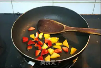 Make Bean petal eggplant step 4