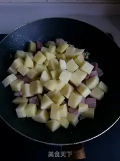 Make Salted potato rice step 5
