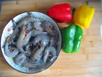 Make Pepper shrimp step 0