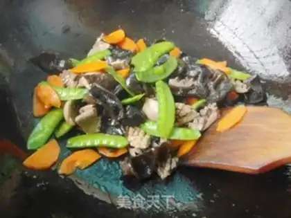 Make Dutch bean swipes step 7